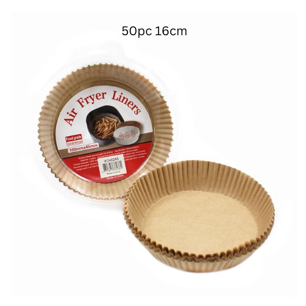 Airfryer Paper Tray Circular 50pc 16cm image 0