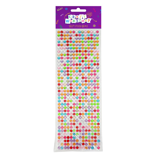 Craft Self Stick Gems 6mm 504pc image 0