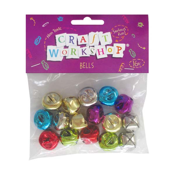 Craft Bells Colour Round 20mm 16pcs image 0