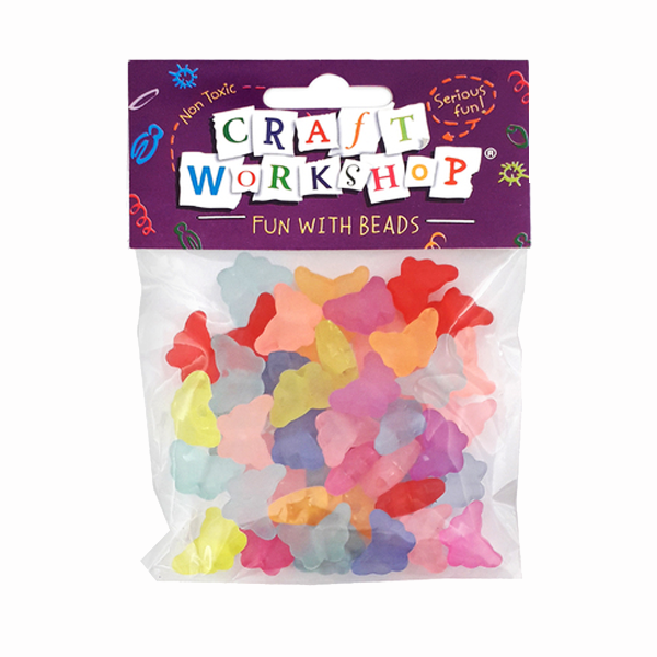 Craft Beads Butterflies 1.5cm 25g image 0