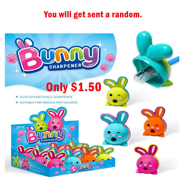 Pencil Sharpner 1pc - Bunny image 0