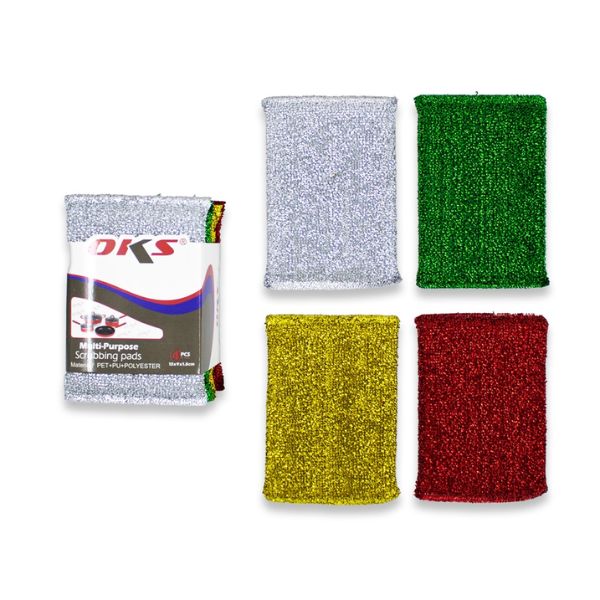 Multi-Purpose Scrubbing Pads-4pcs image 0
