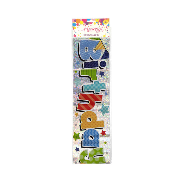Banner Birthday Boy 3x90cm image 0