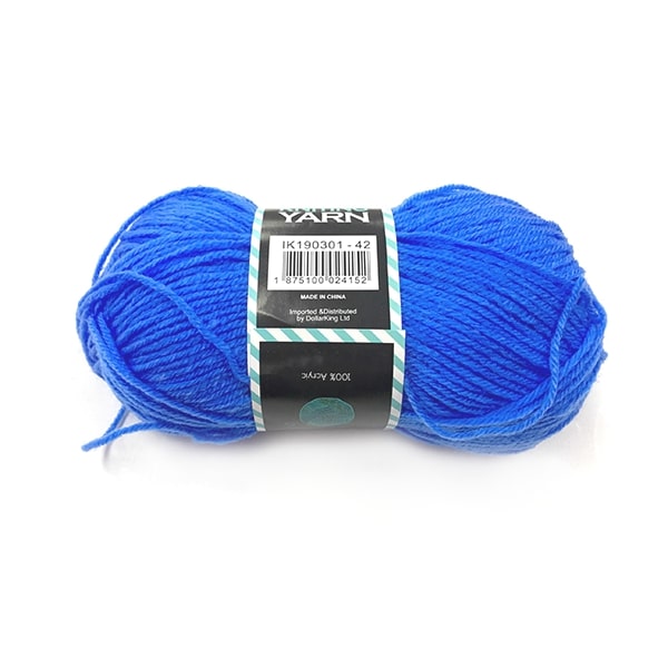 80G Acrylic Yarn(4-ply) – Solid Colour(Azul) image 0