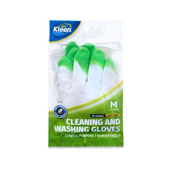Gloves Reusable General Purpose Cleaning & Washing -1 Pair-M image 0