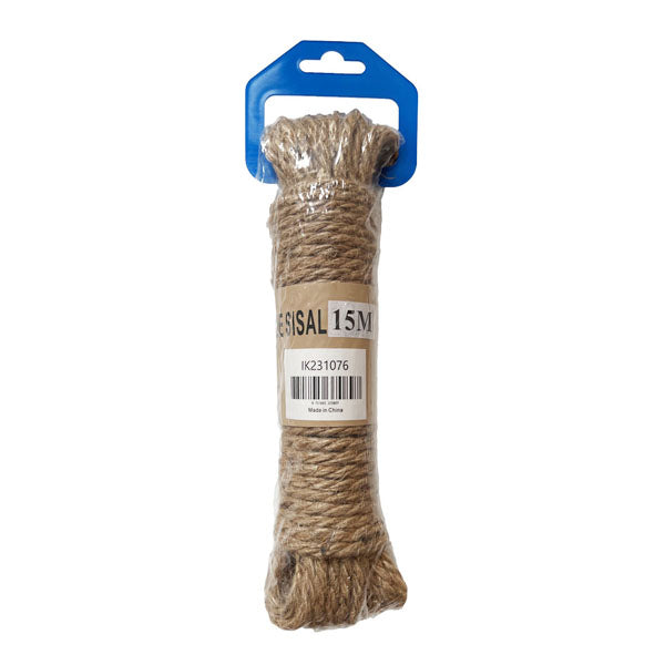 Hemp Rope Natural 15m image 0