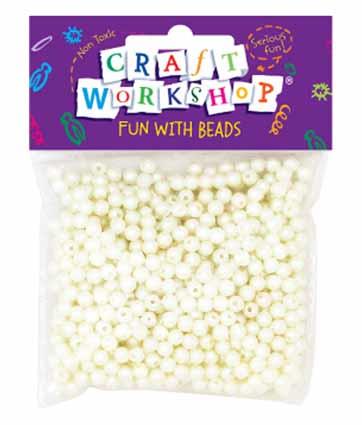 Craft Beads Pearls 40g 5mm image 0