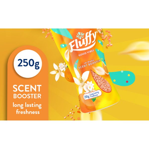 FLUFFY 250g IN WASH SCENT BOOSTER GOOD VIBES image 1