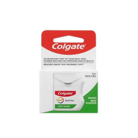 Colgate Total Mint Waxed Floss 25m image 0