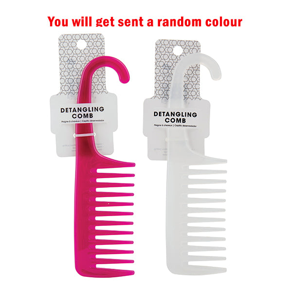 SHOWER COMB DETANGLING W/HOOK image 0