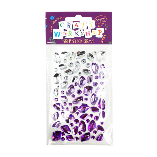 Craft Self Stick Gem Purple 95×155 image 0
