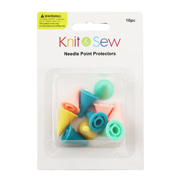 K&S Knitting Needle Tip Protectors 10pc image 0