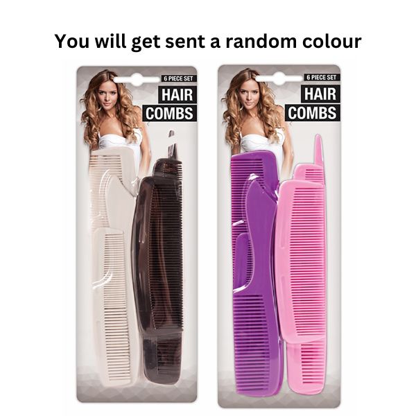 Hair Comb 6pc Set image 0