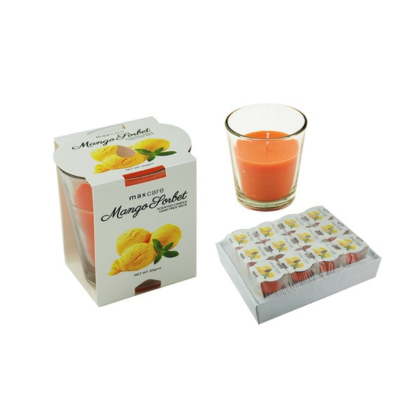 MC Scented Candle in Glass Tumbler 85gms Mango Sorbet image 0