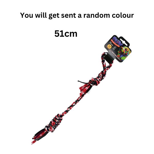 Dog Rag Tug Bone 51cm image 0