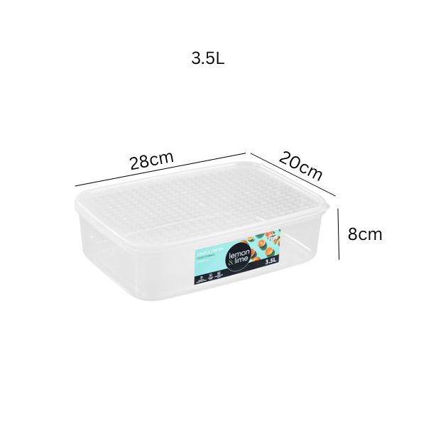 SIMPLE FRESH FOOD CONTAINER 3.5L 28X20X8CM image 0