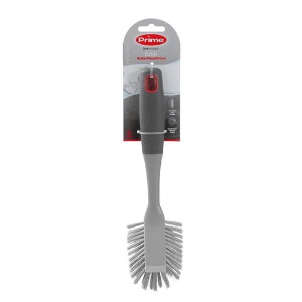 PRIME DISH BRUSH RADIAL HEAD SOFT GRIP 26.5CM image 0