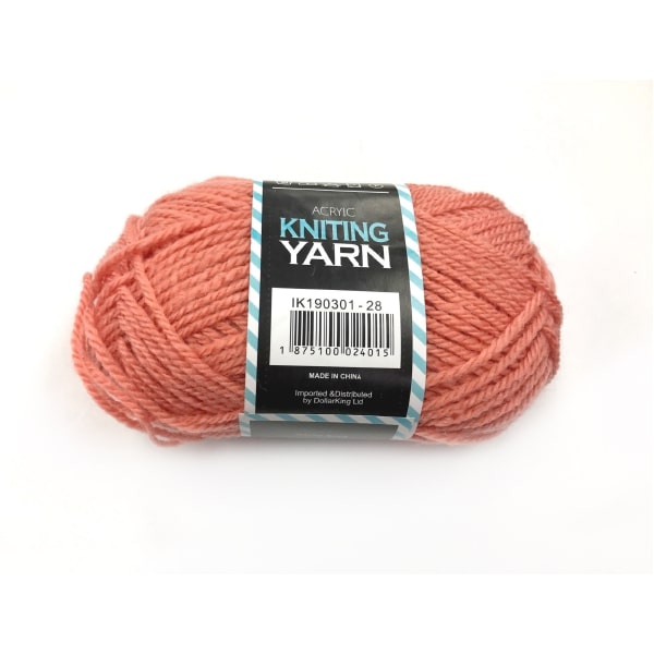 80G Acrylic Yarn(4-ply) - Solid Colour(Pale Copper) image 0
