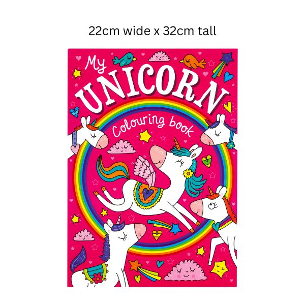 Col. Book Unicorns 72pg 320x220mm image 0