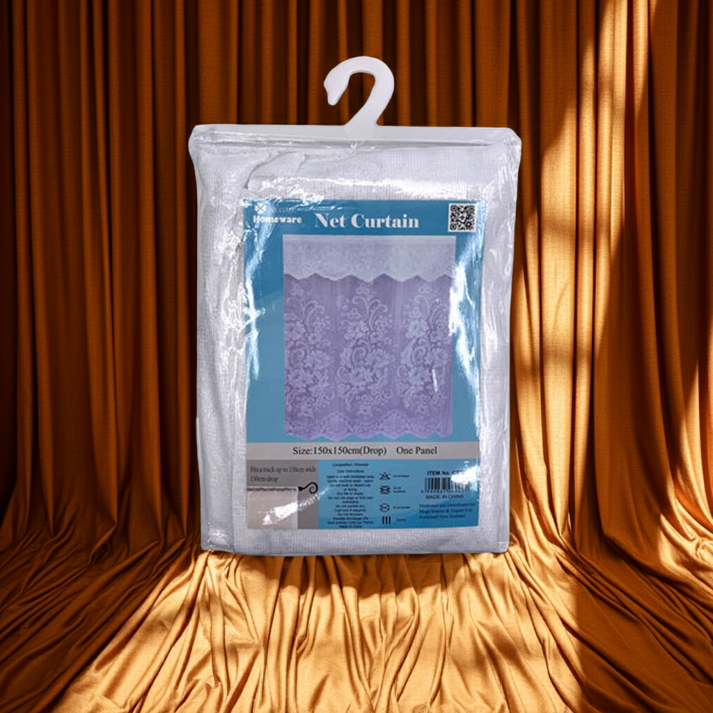 White Lace Curtain 150*150cm