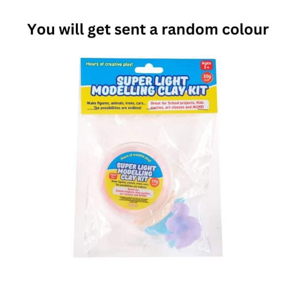 Clay Air Super Light Modeling Kit - Includes 20g Clay And 3 Asstd Moulds image 0