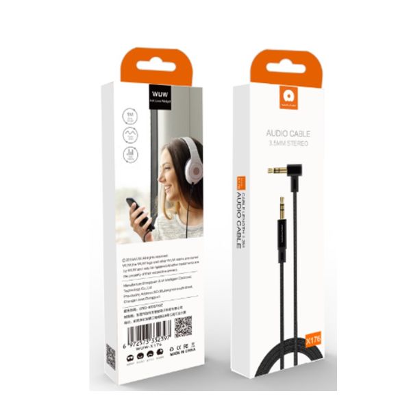 Audio Cable Black_3.5mm to 3.5mm image 0