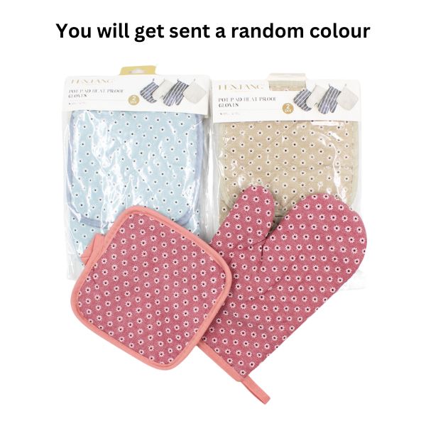 Heat Proof Glove & Pot Pad Set image 0