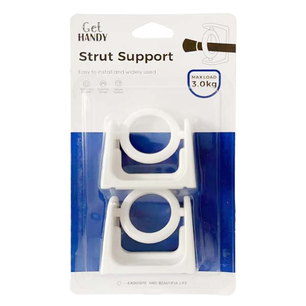 Strut Support 2pc 3kg Load 22mm Dia 360 turn image 0