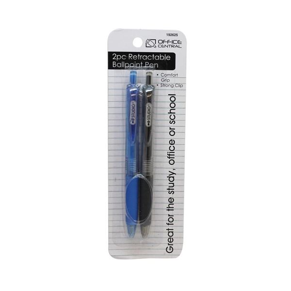 Pen Ballpoint Retractable 2pc image 0