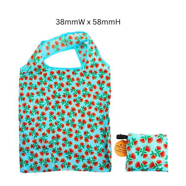 Shopping Bag Foldable NZ Pohutukawa image 0
