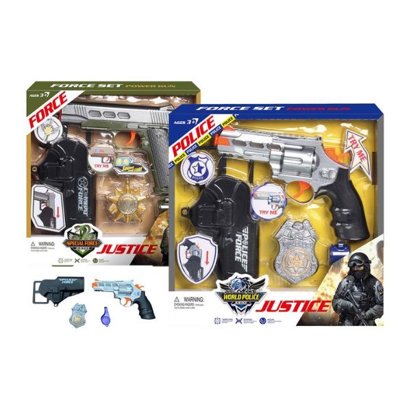 4pce Police & Military Playset image 0