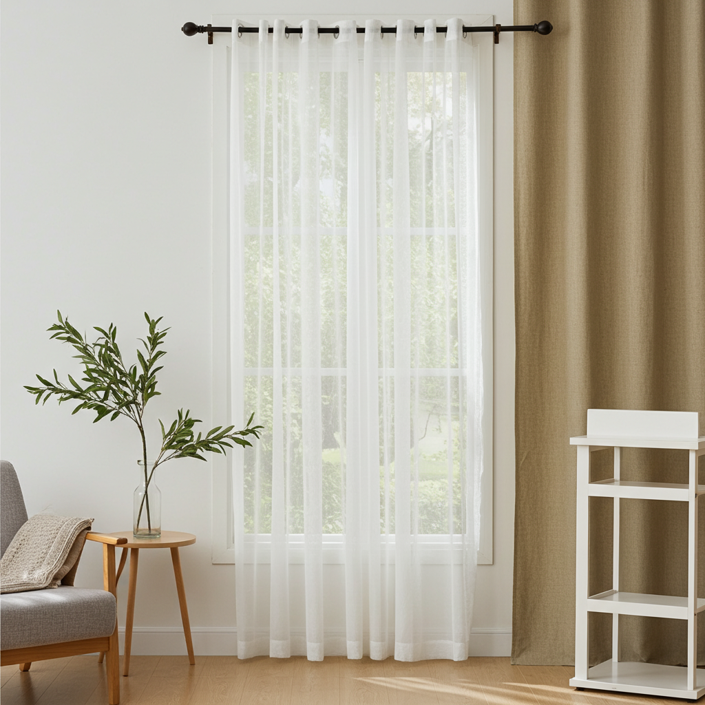 White Lace Curtain 150*200cm