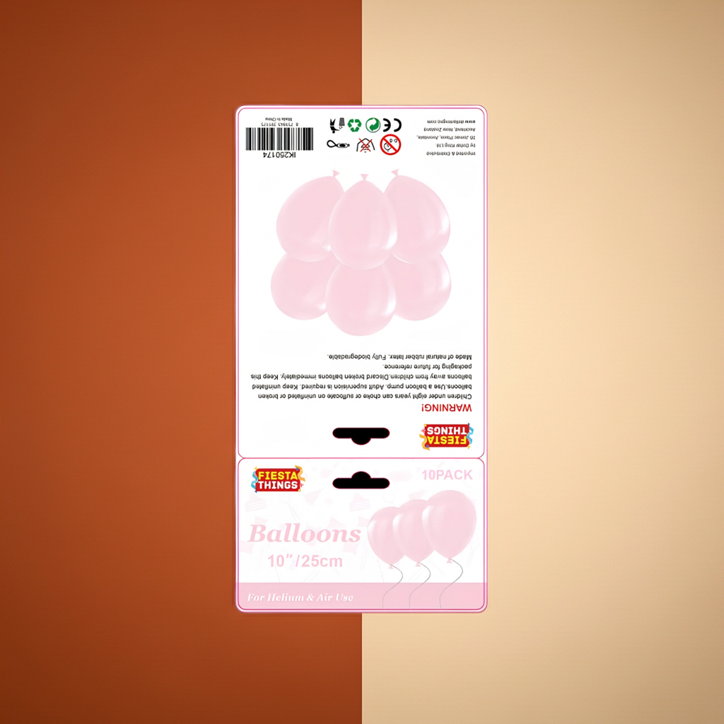 Pink Pastel Balloons – Macaroon Party Decor
