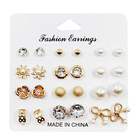 Earrings 12 Pairs image 0