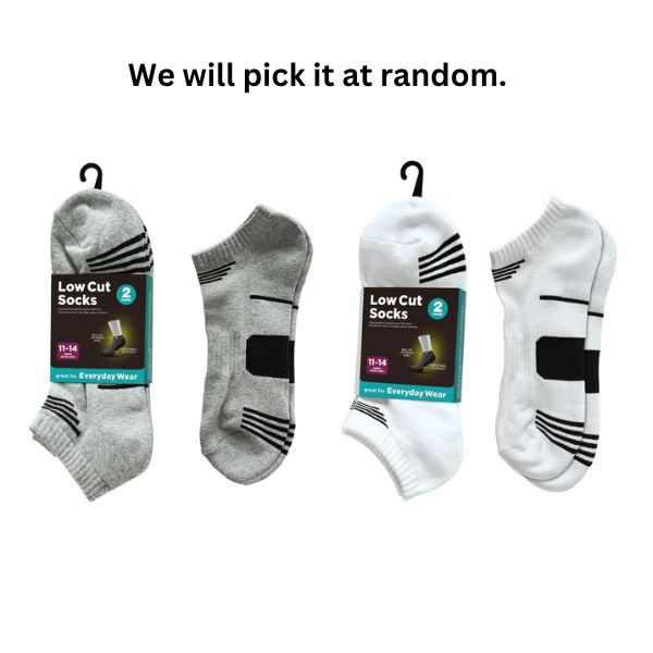 Sports Low Cut Sock 2pr 11-14 image 0