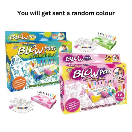 30pce Blow Pens Set in Animal & Princess image 0