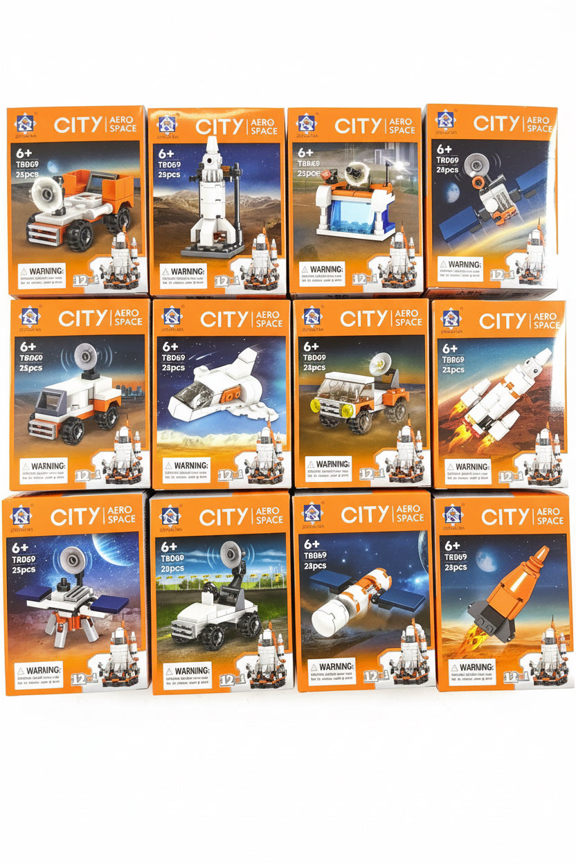 Aircraft Rocket Mini Building Blocks Toy