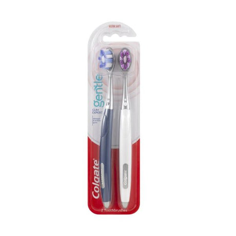 COLGATE PK2 TOOTHBRUSH GENTLE GUM EXPERT ULTRA SOFT image 0