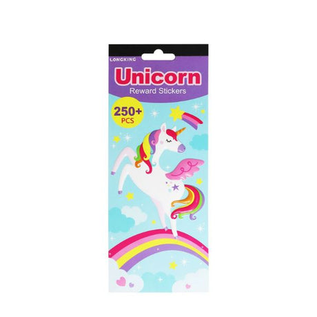 Sticker Pad Rewards Unicorns 5xSheets 250mm image 0