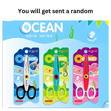 Zig Zag Kids Scissors image 0