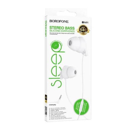Cloud universal silicone earphones for sleeping with microphone image 0