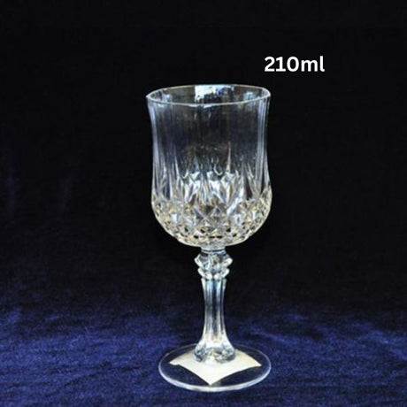 PS Faux Crystal Wine Glass 210ml image 0