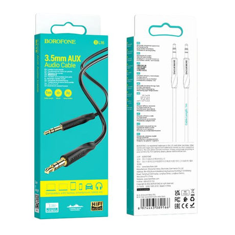 Clear sound AUX audio cable Black image 0