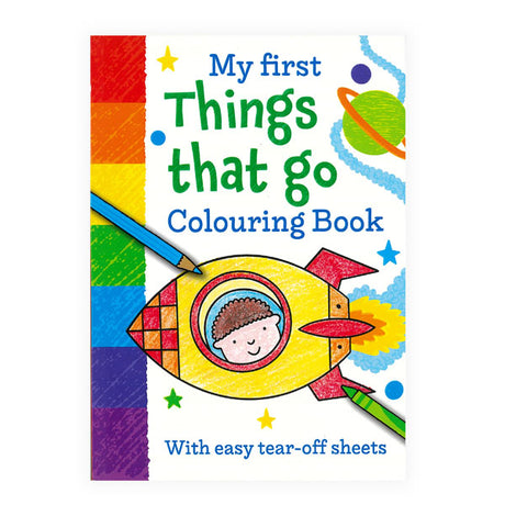 First Colouring Things That Go 64pg image 0