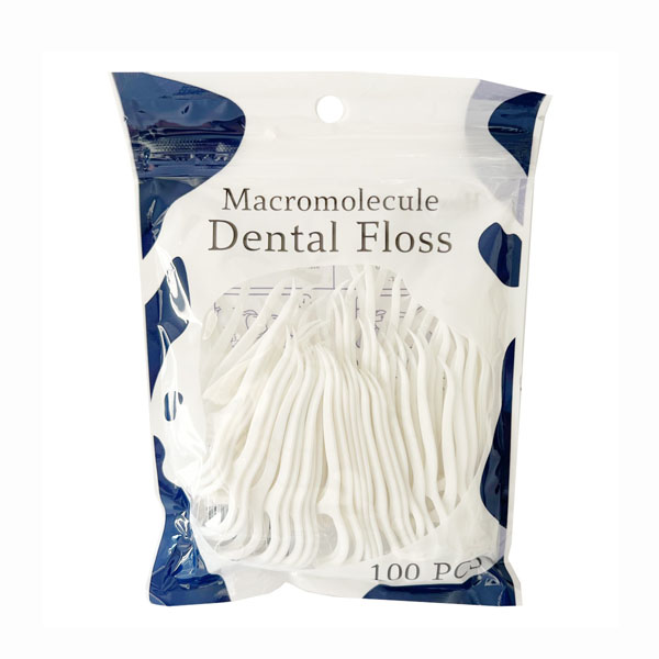 100pc Dental Floss Picks image 0