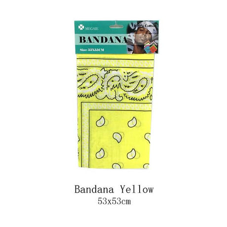 Cotton Bandana -Yellow image 0