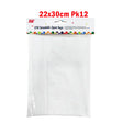 Resealable Zipper Bags 22x30cm Pk12 image 0