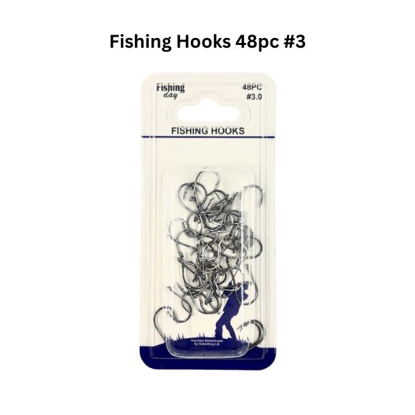Fishing Hooks 48pc #3 image 0