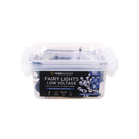 Fairy Light Low Voltage 100LED 12m Total length Cool White image 0