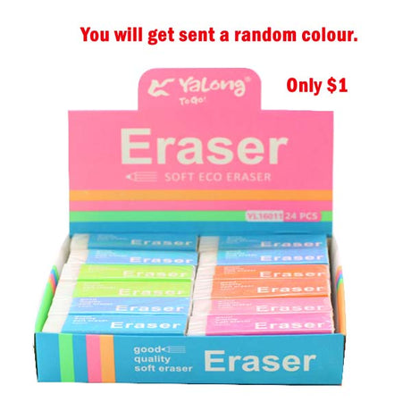 Eraser 1pc - Soft Eco Eraser image 0